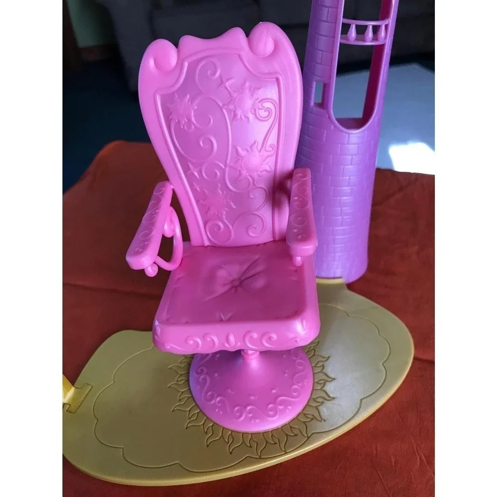 Mattel Disney Princess Rapunzel Hair Salon VANITY BARBIE SIZE Replacement Parts